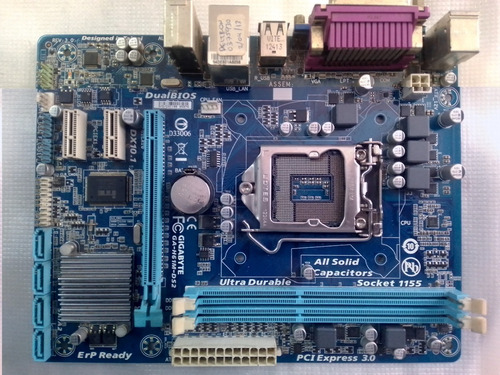 Placa 1155 Ga-h61m-ds2 Gigabyte 2da Y 3ra Generacio I7/i5/i3