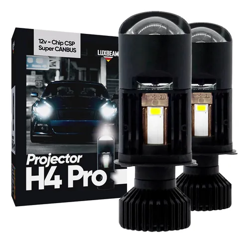 Projetor De Farol LED Para Automóveis 12V Lâmpada De Cabeça Hi-Loto 2 Peças  Carro De 80W 16000LM H4 Canbus Y8 6000K 12V Automóvel Motocicletas Lo -  Desconto no Preço