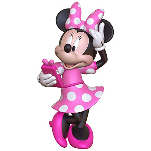 Adorno De Navidad 2021, Disney Minnie Mouse Llamando Un...