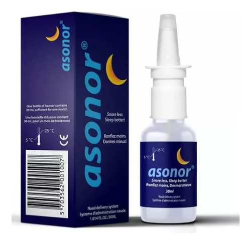 Asonor Solución Nasal Anti-ronquidos 30 Ml.