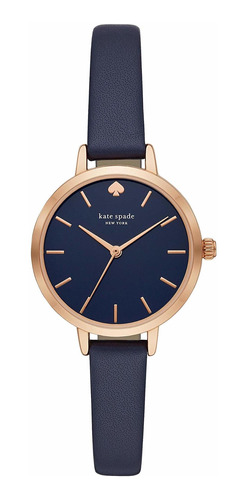 Reloj Mujer Kate Spade New York Ksw9004 Cuarzo Pulso Azul En