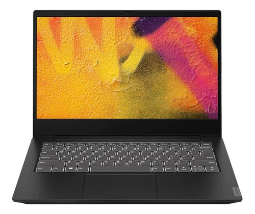 Laptop  Lenovo IdeaPad S340-14IIL  onyx black 14", Intel Core i3 1005G1  4GB de RAM 512GB SSD, Gráficos Intel UHD G1 1366x768px Windows 10 Home