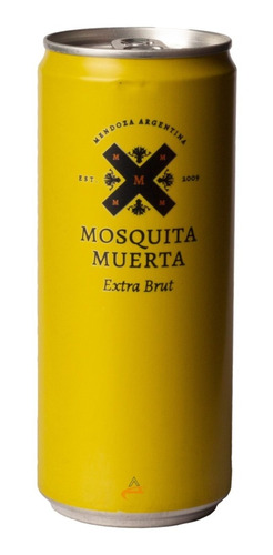 Vino Mosquita Muerta Espumante Extra Brut Lata 310 Ml