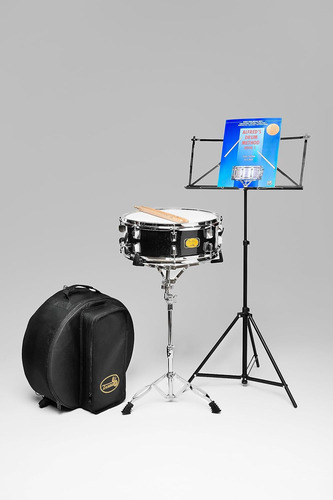 Tamburo Dave Black Student Signature - Paquete De Batería (1