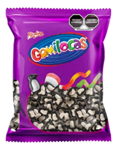 1kg Gomitas Foma Pinguinos Gomilocas Ricolino Suaves Dulces