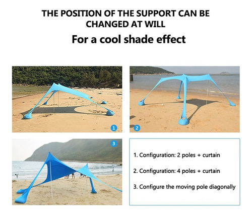 Para Aplicável A Tienda De Playa Suns Shelter Protector