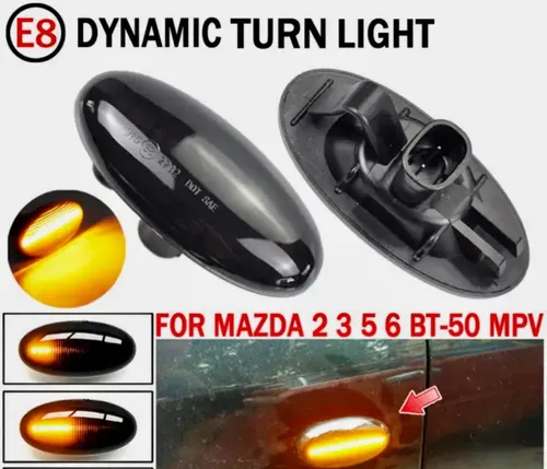 Par De Direccionales Led Mazda 2, 3, 5 Y 6, Mpv, Bt-50