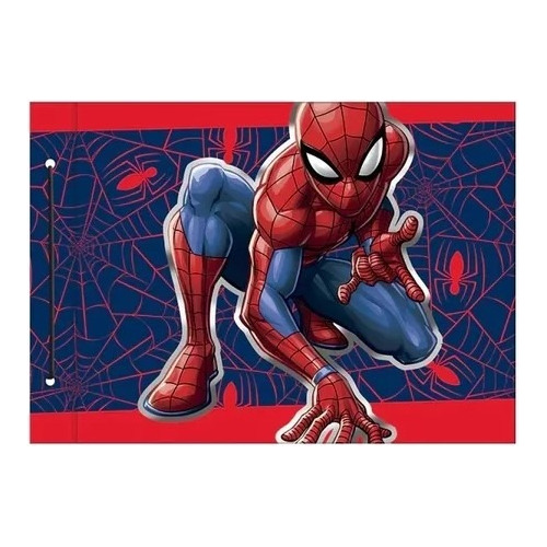 Carpeta N° 5 Dibujo Dos Tapas Spiderman Cartone Mooving