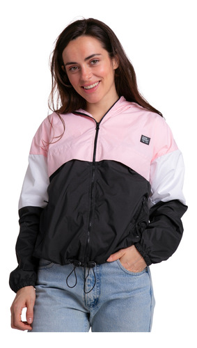 Rompevientos Mujer Talle Especial Impermeable C.art. 702e