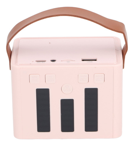 Máquina De Karaoke Para Niños Con Micrófono Y Altavoz Led Mi