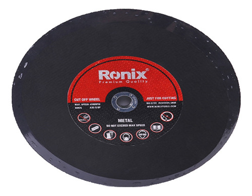 Disco De Corte Inoxidable Ronix 355mm (14 )