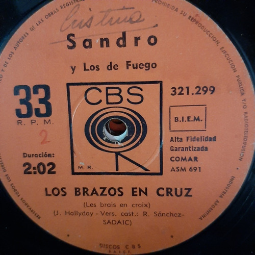 Simple Sandro Y Los Del Fuego Cbs C27