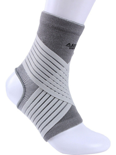 Tobillera Deportiva Compresion Anti Esquingce Tendinitis Tal Gris
