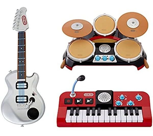 Guitarra De Juguete Little Tikes My Real Jam Set 3 Piezas 