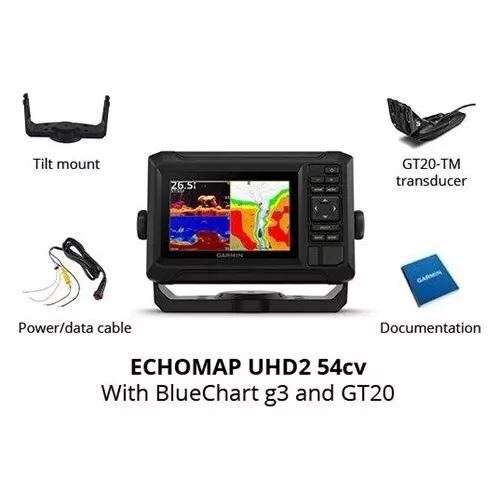 Sonda Gps Garmin ECHOMAP UHD 62cv Com Transdutor GT24-TM