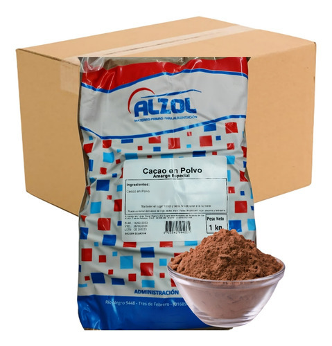 Cacao Amargo Alzol Especial Nº1 10kg