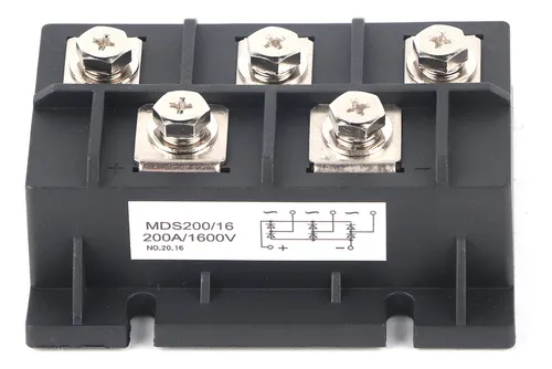 comprar Rectificador 200a Amp 1600v Mds200a Puente De Diodos Trifási