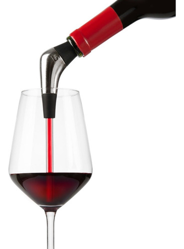 Imagen 2 de 4 de Servidor Vertedor Aireador De Vino Lento Slow Pourer Vacuvin