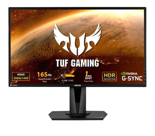Asus 27 Tuf Vg27 2k 2560x1440 Gsync Ips 165hz 1ms Hdr10 350n