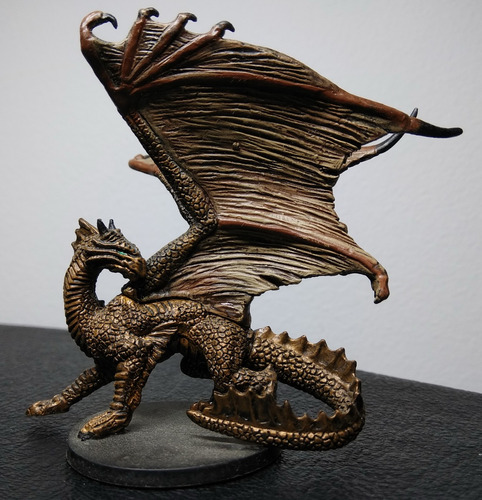 Large Bronze Dragon / Miniaturas Dungeons And Dragons