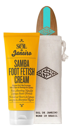  Creme De Pés Samba Foot Fetish 90ml Fragrância Baunilha