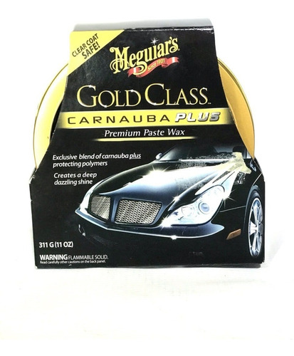Pulitura Meguiars Gold Class  6 Meses De Durab