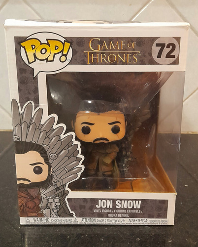 Funko Pop Jon Snow 72 (iron Throne) - Game Of Thrones