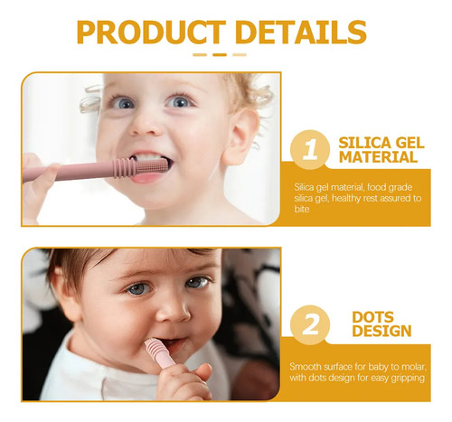 Juguetes Dentales Para Bebés, Meses, Palillos De Dientes Bpa