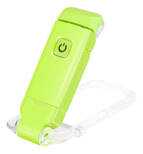 Marcador Luces De Libro Luces De Libro Clip Regulable Verde