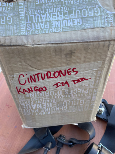 Cinturones De Seg. Delanteros X2 Izq/der Kangoo 18/22 Orig