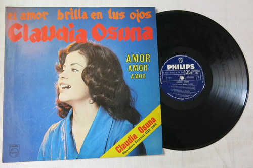 Vinyl Vinilo Lp Acetato Claudia Osuna El Amor Brilla En Tus 