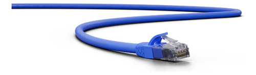 Patch Cord Impact Lan Utp Cat5e 4p Azul 1,5m - Intelbras