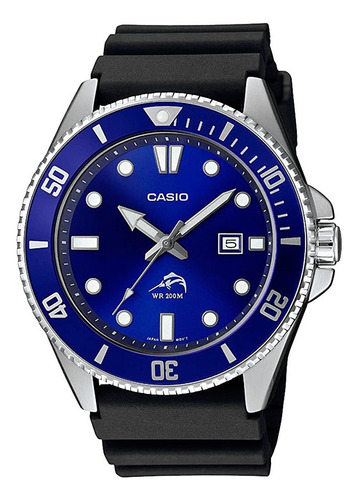 Reloj Casio Duro Marlin Mdv-106b-2av En Stock Original Nuevo