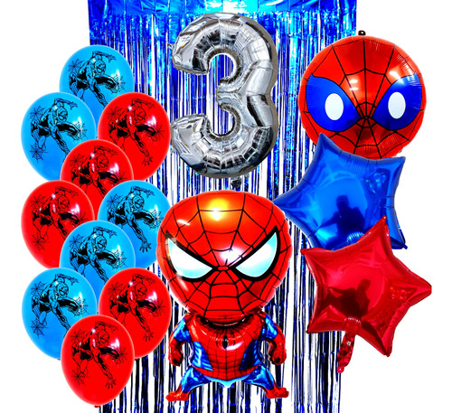 Combo Kit Globos Hombre Araña 2