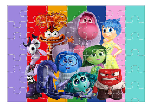 Puzzle Rompecabezas Intensamente 2 Regalo Dia Del Niño D1