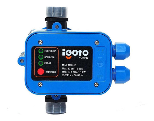 Presurizador Control Automatico P/bomba De Agua 10a Igoto