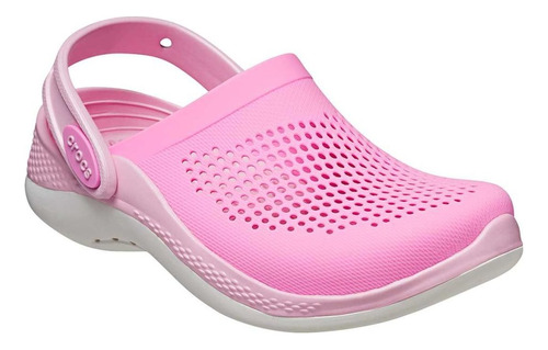 Sandalia Mujer Crocs Literide 207021-6tl Rosa 119-559