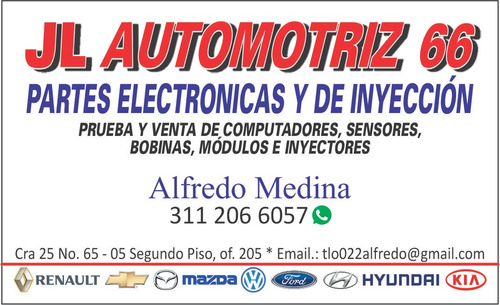 Jl  Automotriz 66 Servicio Electronico Y Fuel Injection
