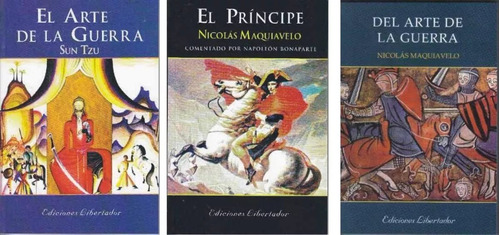 Lote X 3 Libros Estrategia El Arte De La Guerra