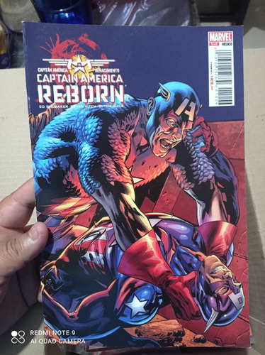 Cómic Marvel Captain América Reborn No.5 De 6 Televisa  3