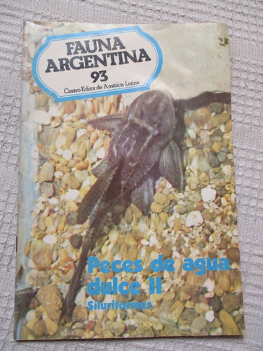 Fauna Argentina 93 - Peces De Agua Dulce Ii - Siluriformes