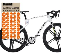 Comprar  Calcos Y Stickers Reflectivos Para Bicicletas Calaveras