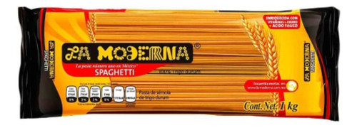 3 Pzas Spaghetti La Moderna 1 Kg
