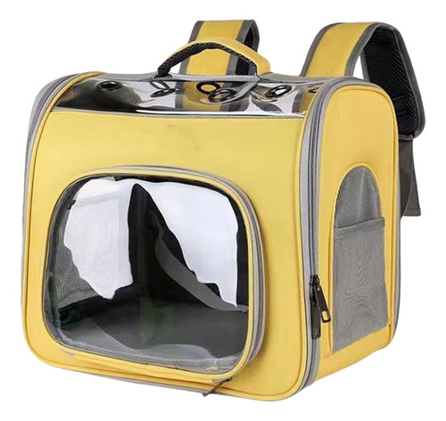 Mochila Para Gatos, Bolsa De Transporte Para Amarillo