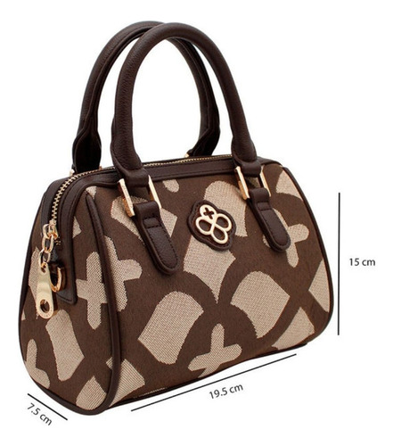 Bolso Jaime Ibiza Modelo Ji 2530 Jacquard Choc Latidos 2024