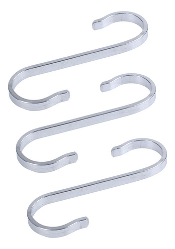 3 Ganchos De Acero Inoxidable En Forma De S, Potente Colgado