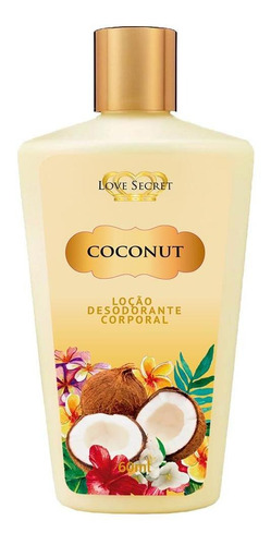 Loção Hidratante Corporal Love Secret Coconut 60ml