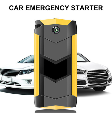 Arrancador De Batería Coche Portátil 1000a 15000mah Multiuso
