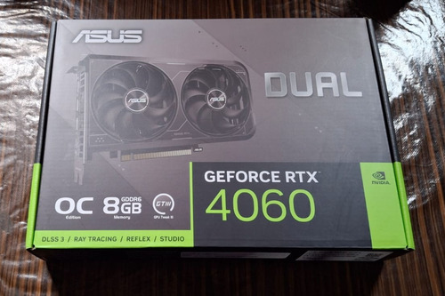 Asus Dual Nvidia Rtx 4060 8gb (Usado)