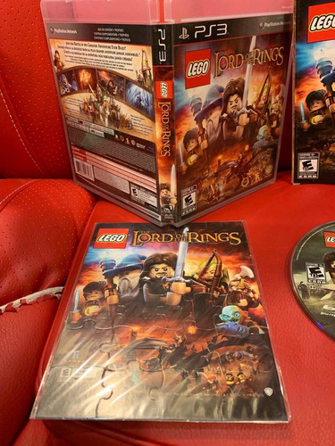 Juego Playstation 3 Lord Of The Rings Lego Con Rompecabezas